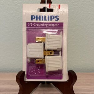 Philips 2 to 3 Prong Grounding Adapter Set